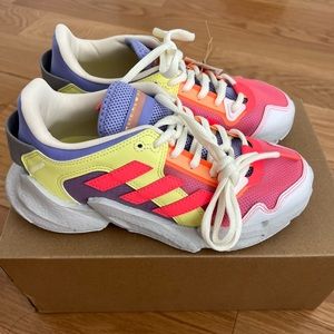 NWT Rainbow Karlie Kloss x Adidas X9000 Sneakers